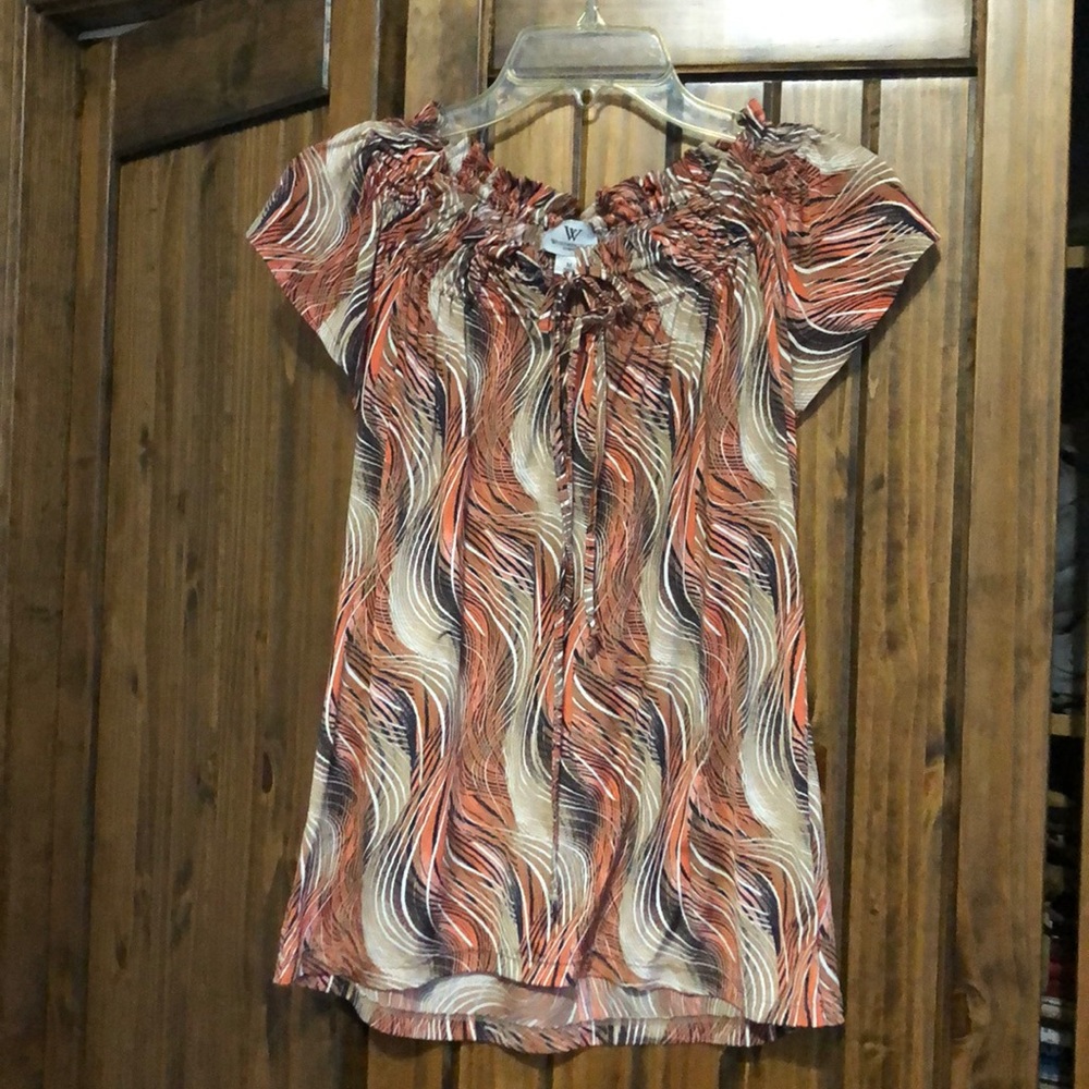 Short sleeve blouse